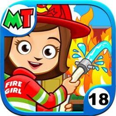 My Town: Fire station Rescue cover art