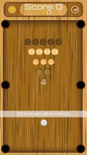 1 Shot Pool screenshot 1