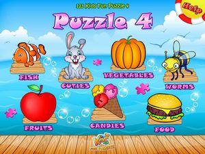 123 Kids Fun Puzzle Gold screenshot 1