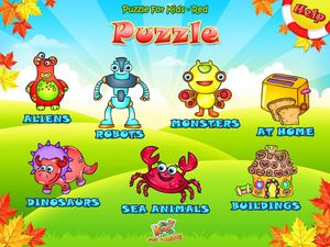 123 Kids Fun Puzzle Red screenshot 1
