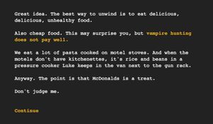 16 Ways to Kill a Vampire at McDonalds screenshot 1