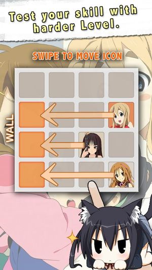 2048 Puzzle: K-ON! Edition screenshot 1