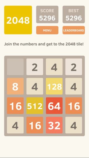 2048 screenshot 3