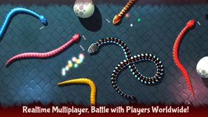 3D Snake . io screenshot 1