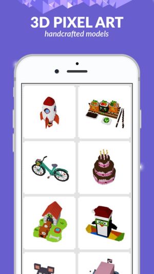 3d Voxel Art: Color by Number screenshot 4