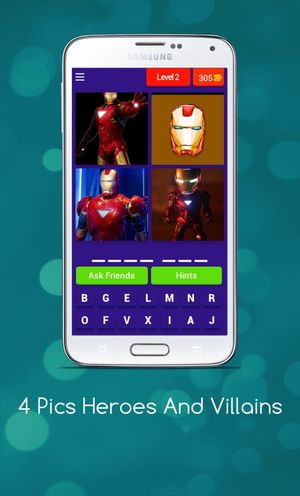 4 Pics Heroes and Villains screenshot 2