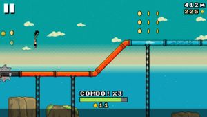 8-Bit Waterslide screenshot 1
