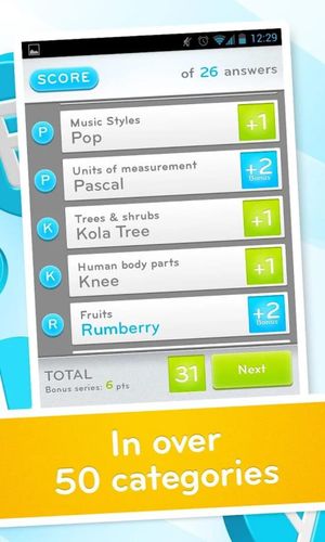 94 Seconds: category word game screenshot 3