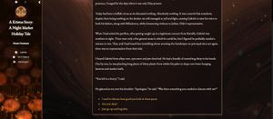 A Kristus Story: A Night Market Holiday Tale screenshot 2