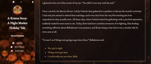 A Kristus Story: A Night Market Holiday Tale screenshot 3