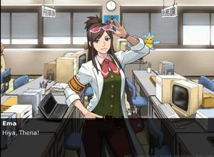 Ace Attorney: The Dark Age of Love screenshot 2