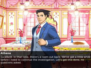 Ace Attorney: The Dark Age of Love screenshot 3