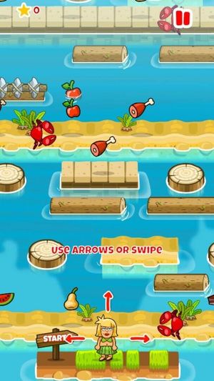 Adam and Eve: Crossy River screenshot 2