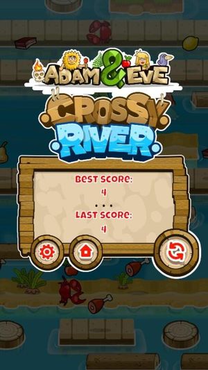 Adam and Eve: Crossy River screenshot 3