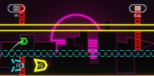 AH3AD: Retrowave Runner screenshot 2