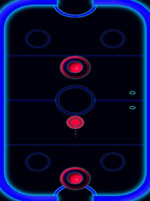 Air Hockey Blue screenshot 3