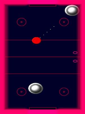 Air Hockey Pink screenshot 1