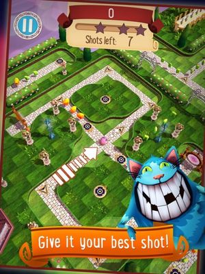 Alice in Wonderland: Puzzle Golf Adventures screenshot 1