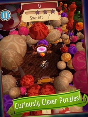 Alice in Wonderland: Puzzle Golf Adventures screenshot 3