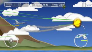 Alien Dogfight screenshot 1
