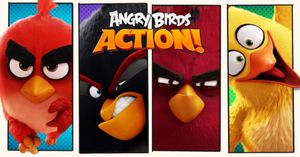 Angry Birds Action! screenshot 1