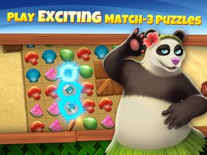 Animal Cove: Solve Puzzles & Customize Your Island screenshot 1