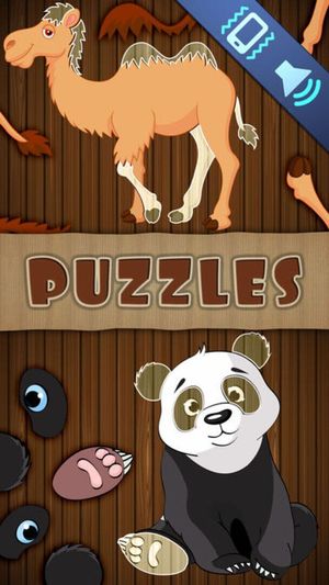 Animal Puzzles Games: little boys & girls puzzle screenshot 2