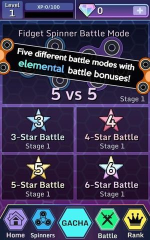 Anime Fidget Spinner Battle screenshot 3