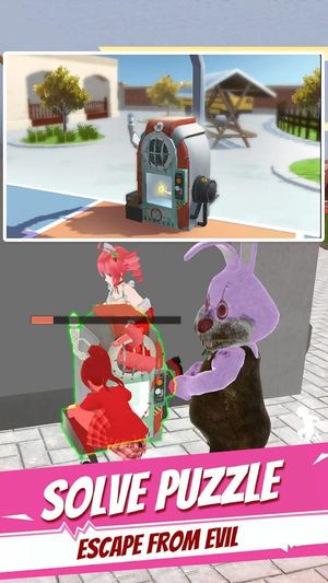 Anime School Chase Sim screenshot 1