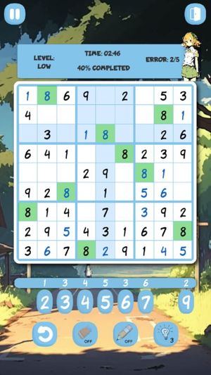 Anime Sudoku screenshot 2