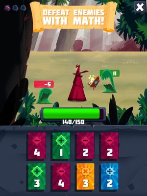 Arithmagic: Math Wizard Game screenshot 1