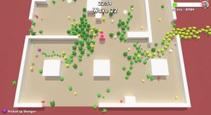 Around us: Zombie shooter screenshot 2