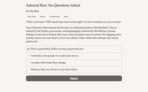 Asteroid Run: No Questions Asked screenshot 2