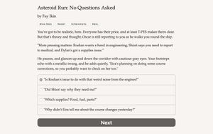 Asteroid Run: No Questions Asked screenshot 3
