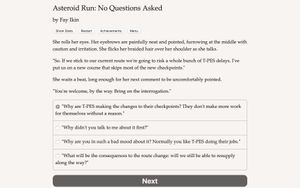 Asteroid Run: No Questions Asked screenshot 4