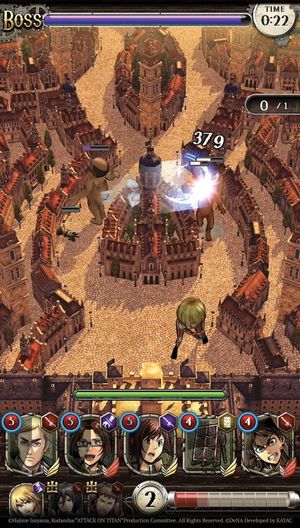 Attack on Titan Tactics screenshot 2
