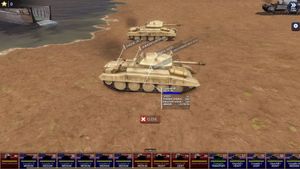 Battle Fleet: Ground Assault screenshot 1