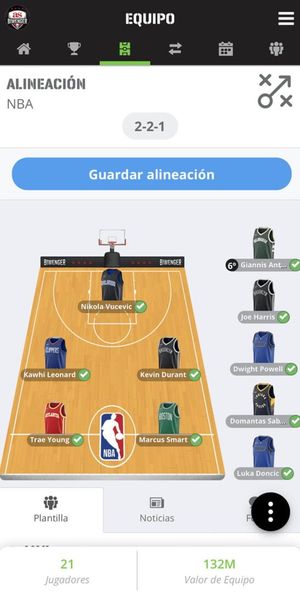 Biwenger screenshot 3