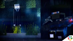 Block Slender-Man 3D: Lucky Survivor - Worldwide Multiplayer Edition screenshot 1