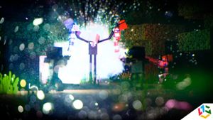 Block Slender-Man 3D: Lucky Survivor - Worldwide Multiplayer Edition screenshot 2
