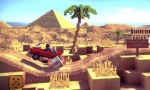 Blocky Roads screenshot 1