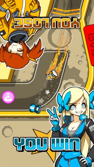 Blonde vs. Brunette Racing screenshot 2