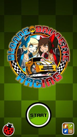 Blonde vs. Brunette Racing screenshot 3