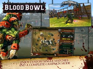 Blood Bowl Tablet screenshot 1