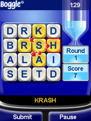 Boggle screenshot 1