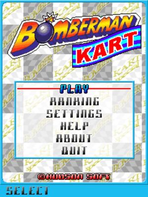 Bomberman Kart screenshot 1