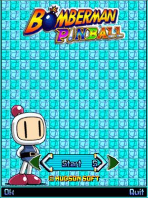 Bomberman Pinball screenshot 1