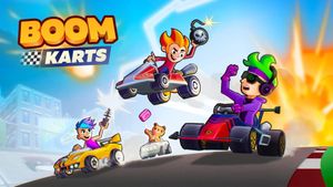 Boom Karts: Multiplayer Kart Racing screenshot 1