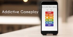 Bouncing Ball: A simple, addictive small game screenshot 1