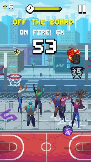 Bouncy Hoops screenshot 1